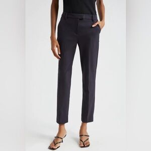 Reiss Navy Tapered Ankle Dress Career Joanna Pants sz  US 6 Joanne
